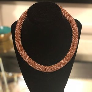 BCBG Looped Chain Necklace